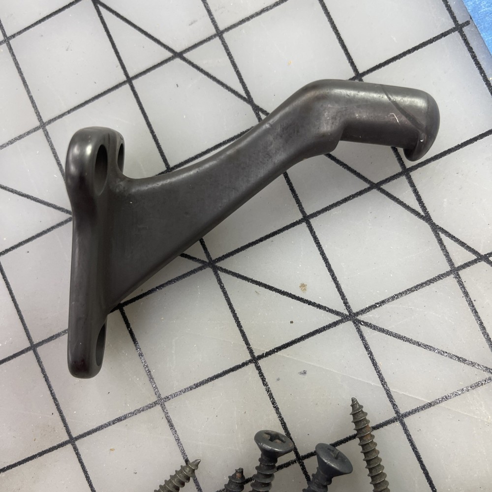 5 Lot Ives 059B Solid Brass Handrail Bracket