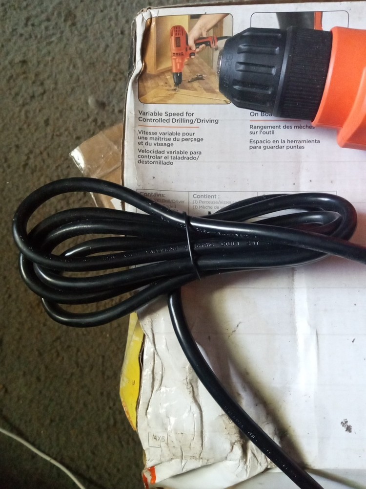 BLACK+DECKER DR260C CORDED DRILL BNIB