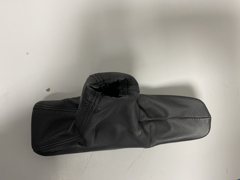 BMW E90 E91 E92 E93 3 SERIES BLACK LEATHER HANDBRAKE GAITER GAITOR