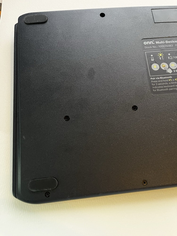 Onn Surf Multi‑Device Bluetooth Wireless Full‑Size Keyboard – Tested & Working