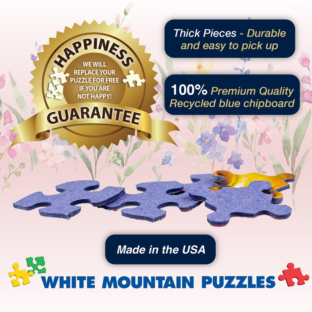 1000 Piece Jigsaw Puzzle Spring Kitchen Baking Scene Puzzle with Large Pieces...