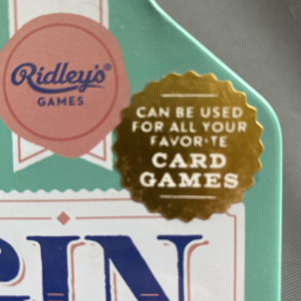 Ridley’s Games Gin Rummy Playing Cards