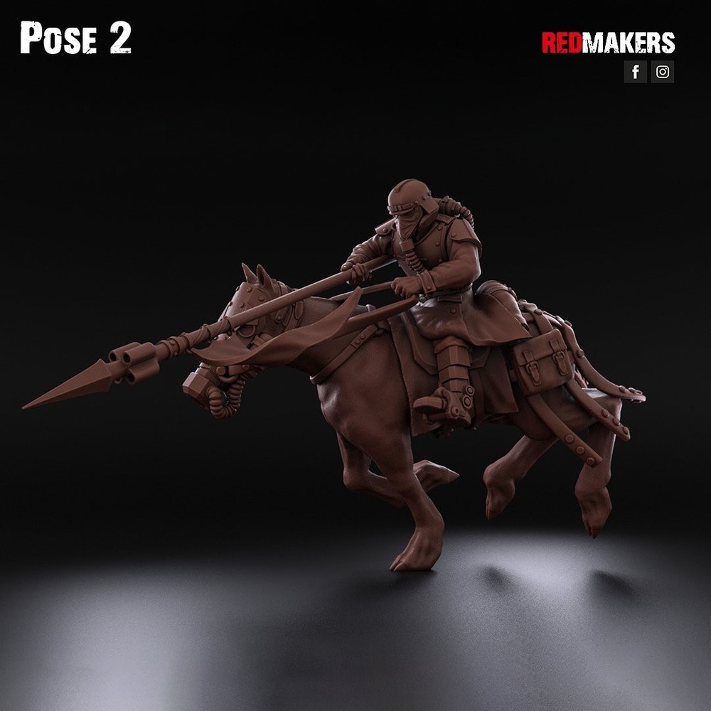 DEATH DIVISION CAVALRY WITH SPEARS T2 (5U)