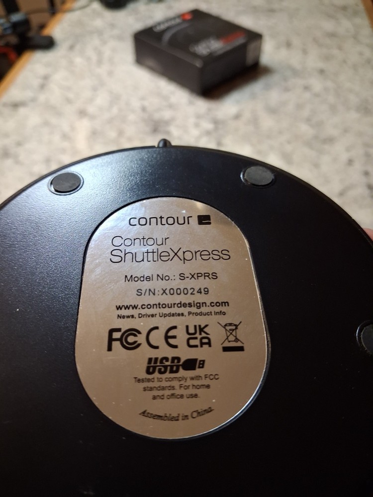 Contour Shuttle Xpress USB Multimedia Controller for Editors 5 Buttons Jog