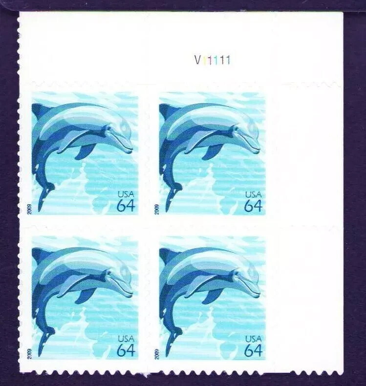 US, #4388 Dolphin PB, 2009, MNH