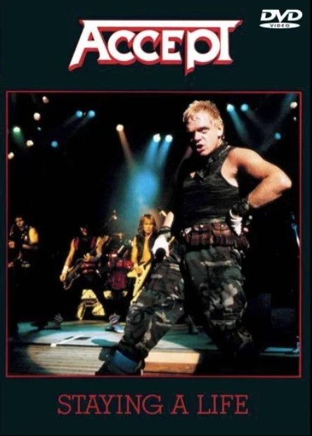 (A112)ACCEPT / STAYING A LIFE.   1xDVD