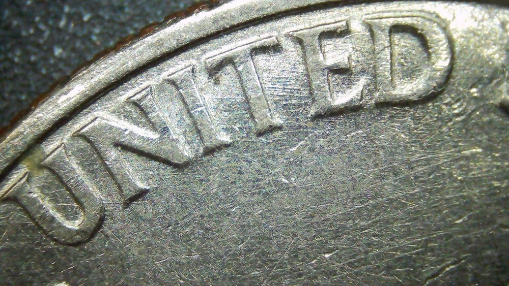 1976 D Bicentennial KENNEDY HALF DOLLAR Major Doubling On Reverse.