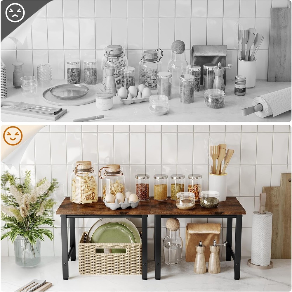 Printer Stand-Desktop Shelf Storage Organizer Printers,Small End Table Book