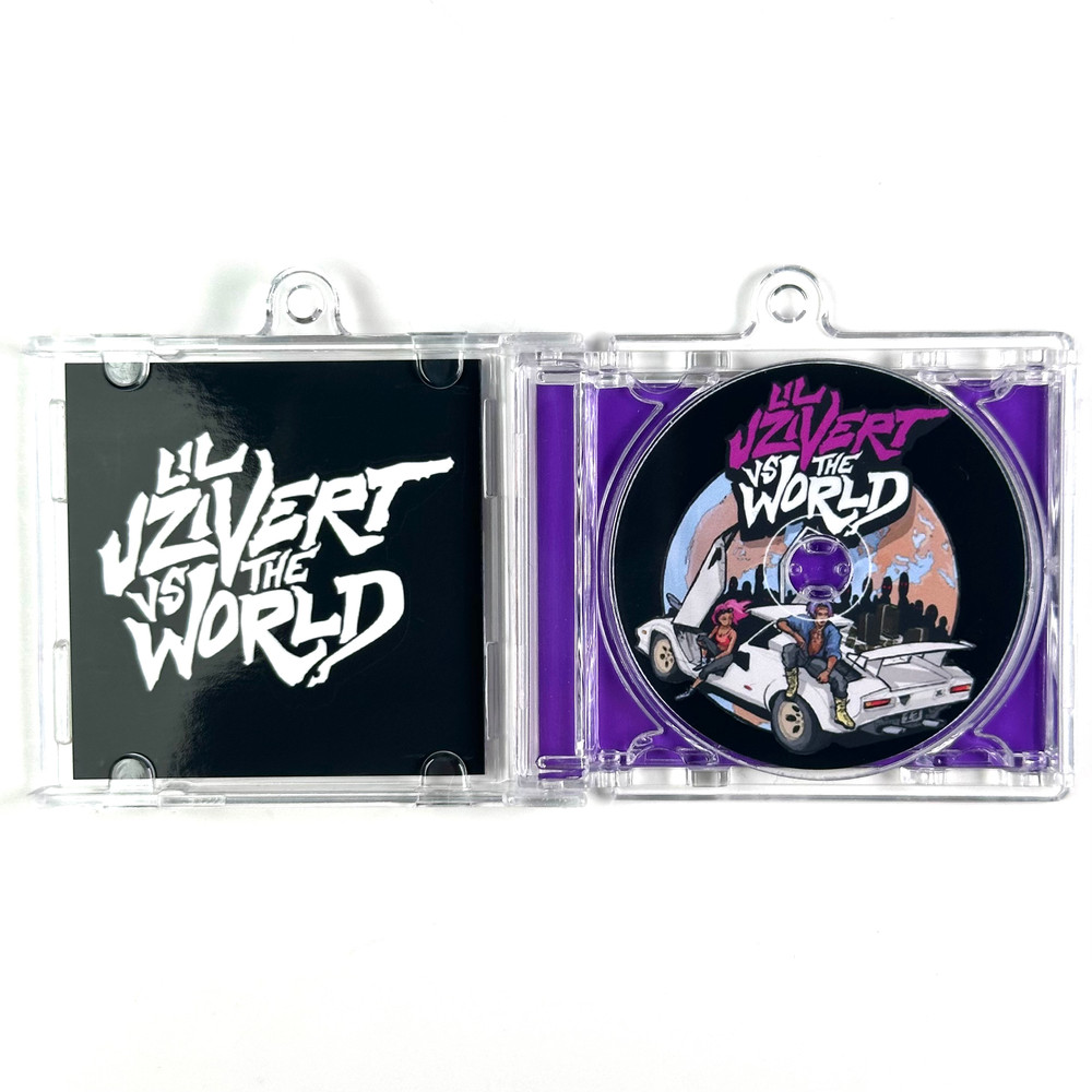 Lil Uzi Vert Vs. The World - Mini CD Keychain