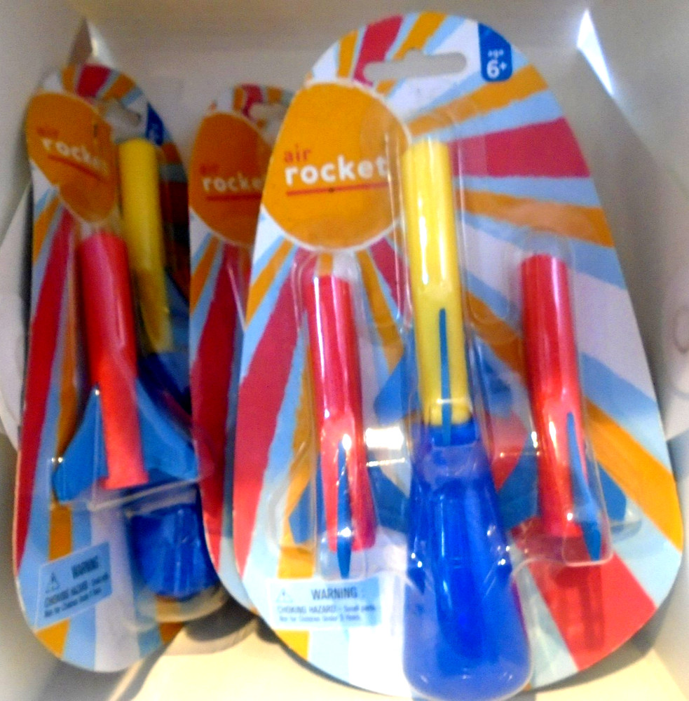 Air Rocket Kids Toy Age 6+, 3-PACK