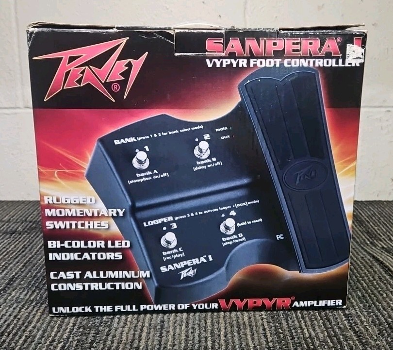 Peavey 03017540 Sanpera I Vypyr Foot Controller
