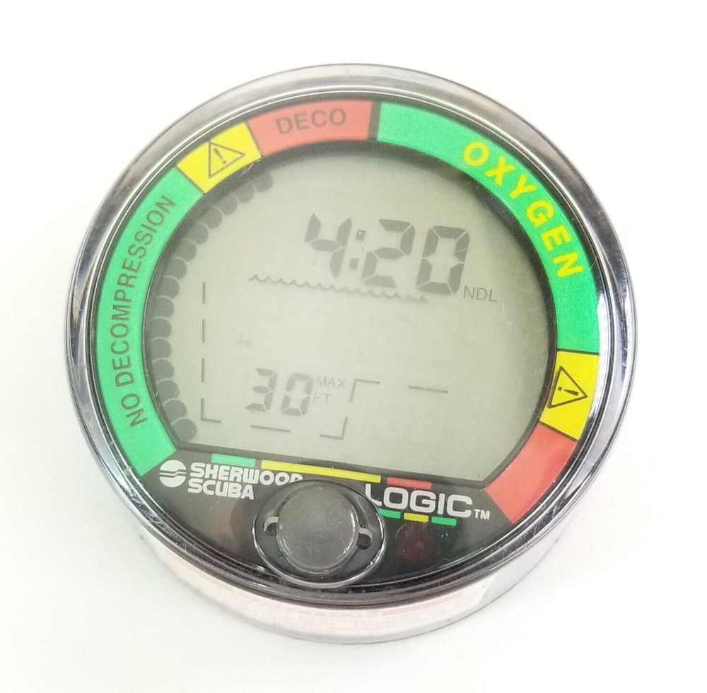 Sherwood Logic Puck Scuba Dive Diving Computer Module Air & Nitrox MINT! #5008
