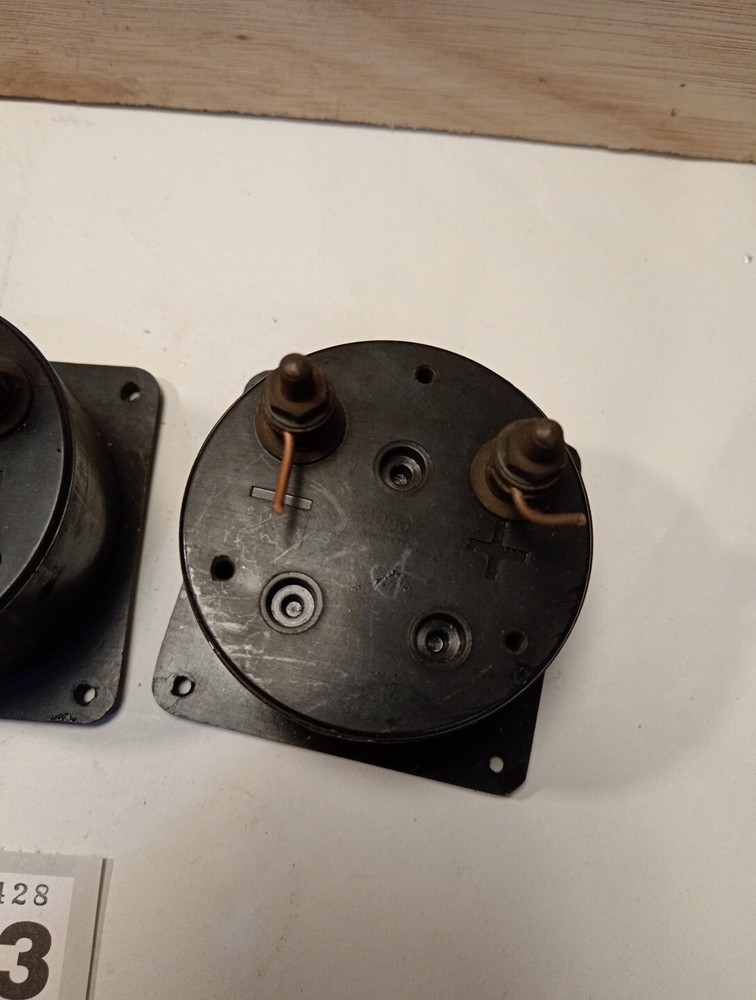 vintage amperes meter Crypton 2/8/3amp Untested #153