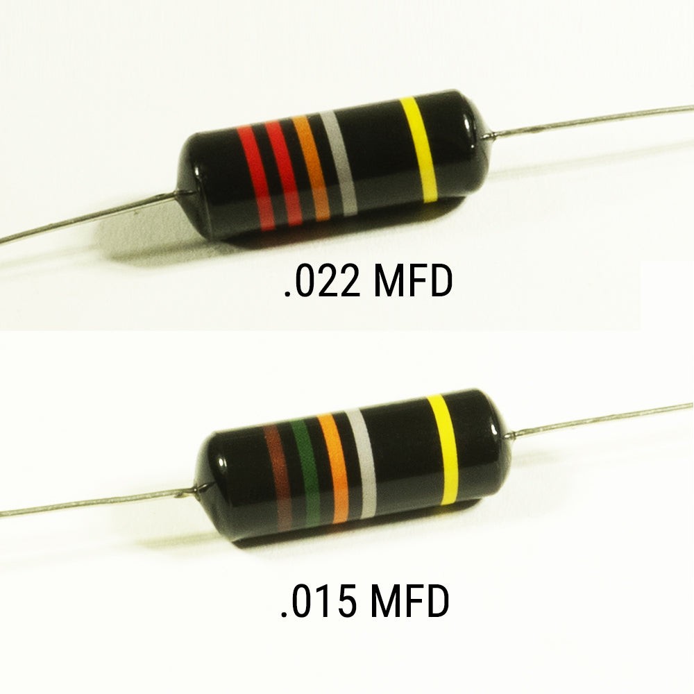 Genuine Centralab Bumblebee Oil Filled Tone Capacitor .022MFD