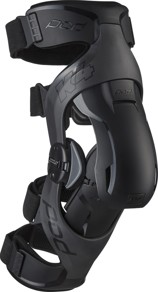 POD K4 V2.0 Knee Brace Pair Graphite/Black MD/LG