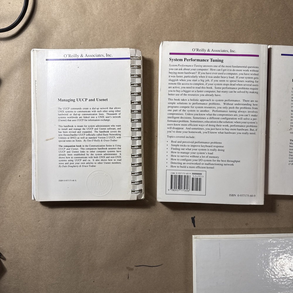 UNIX Book Bundle Programming Enviroment Kernighan Power Tools UUCP more