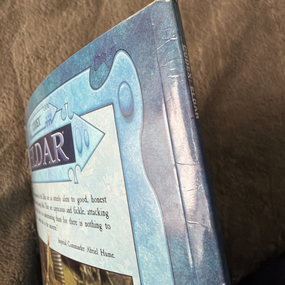 Warhammer 40K - “Codex Eldar” 3rd edition 1999. Acceptable condition. #2