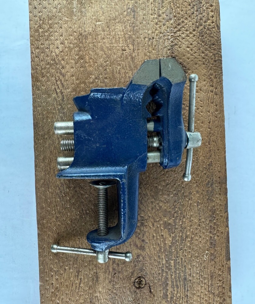 Vintage Clamp-On Bench Vise Original Condition