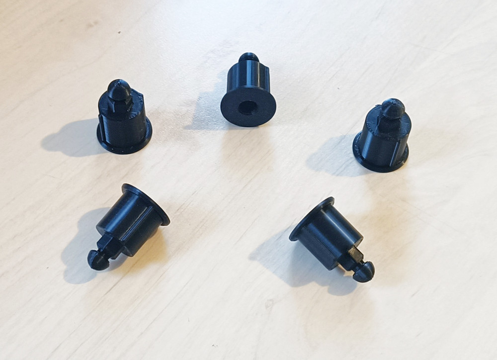 5x Matrix Compatible Quick Release Thread Knuckle Insert Block For Keepnet