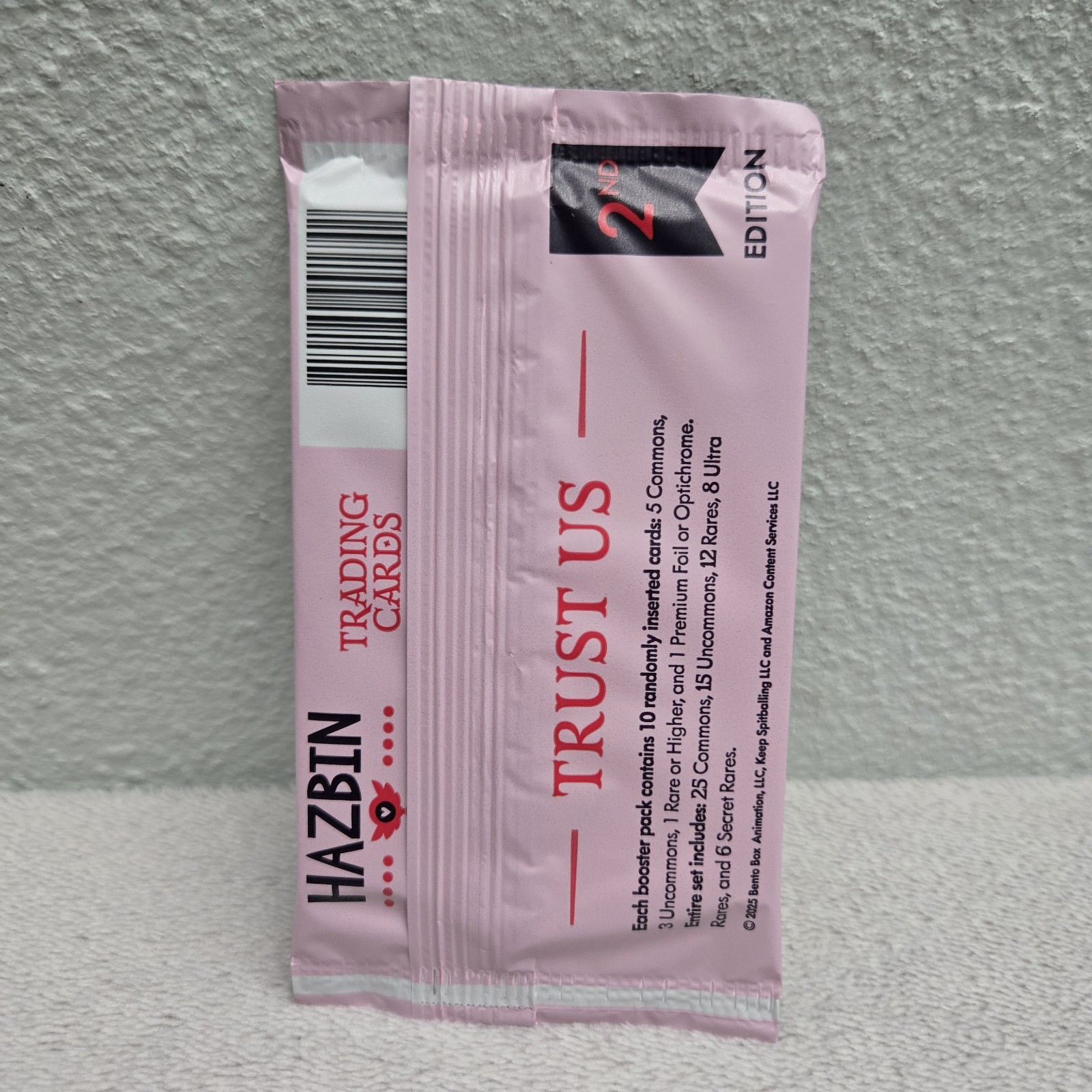 LOT 10x Hazbin Hotel Season 2 Trading Cards 2nd Edition Booster Packs