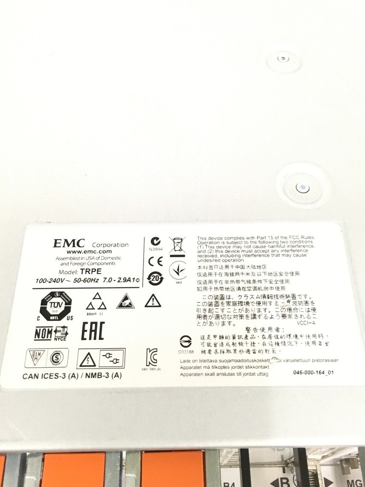 EMC TRPE Storage Processor System w/ SAN Management Modules Dual Cards, WORKING