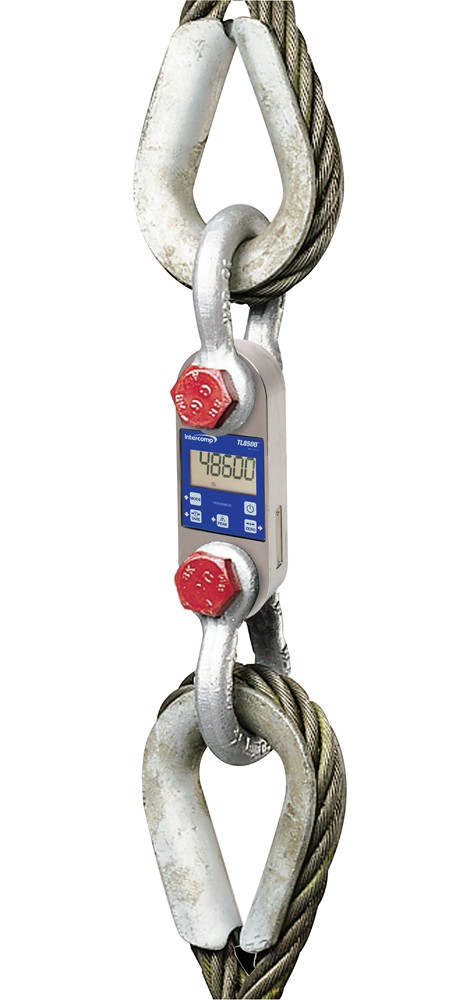 Intercomp TL8500 Tension Link Dynamometer 50,000 lb x 50 lb Industrial Scale