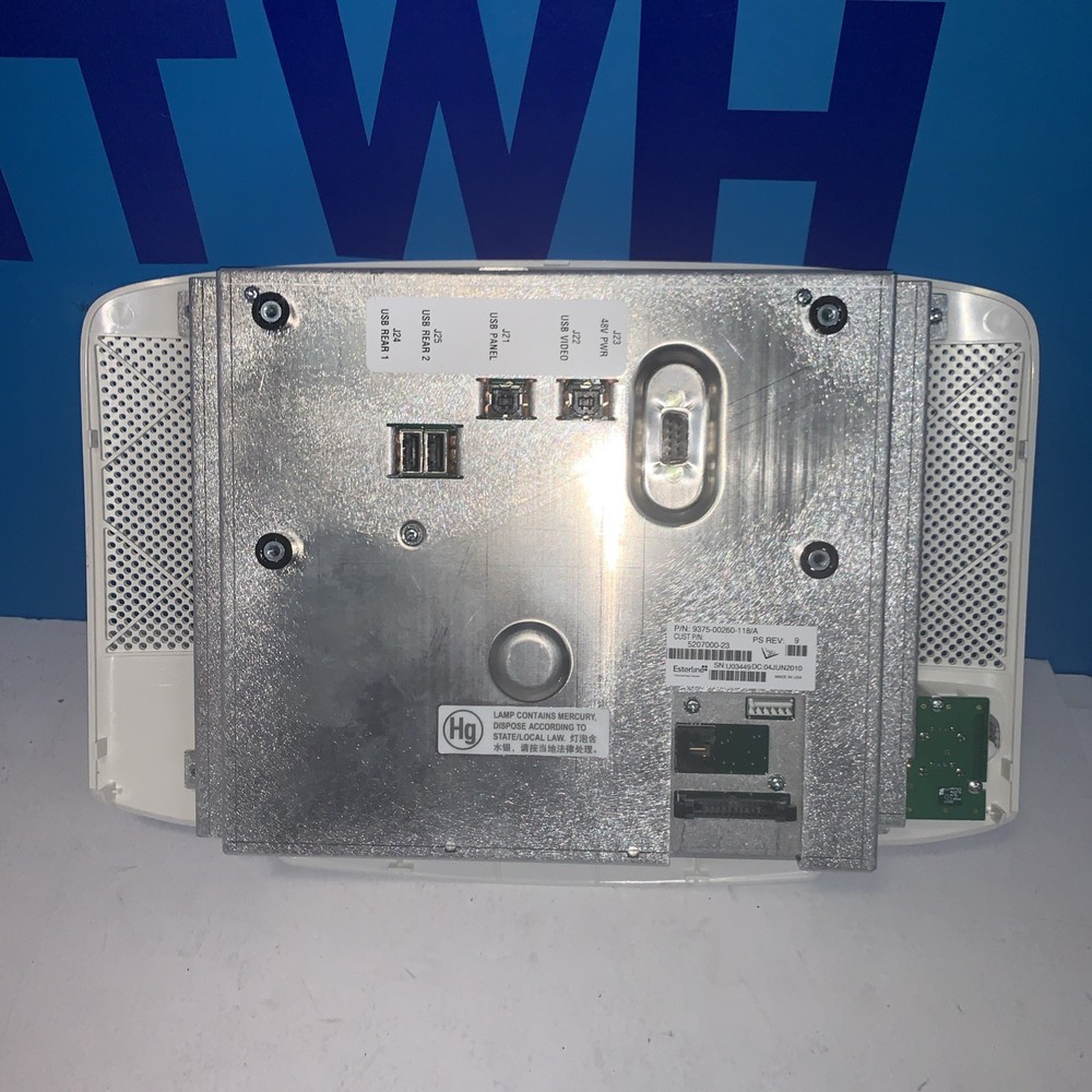 GE Logiq E9 Op Panel Upper 9375-00260-118/A