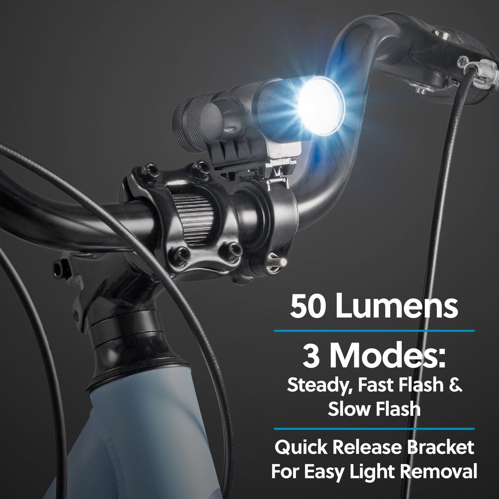 Essential Pack (Mini Pump, Lock, LED Light Set, Bottle, Cage), 6 Count