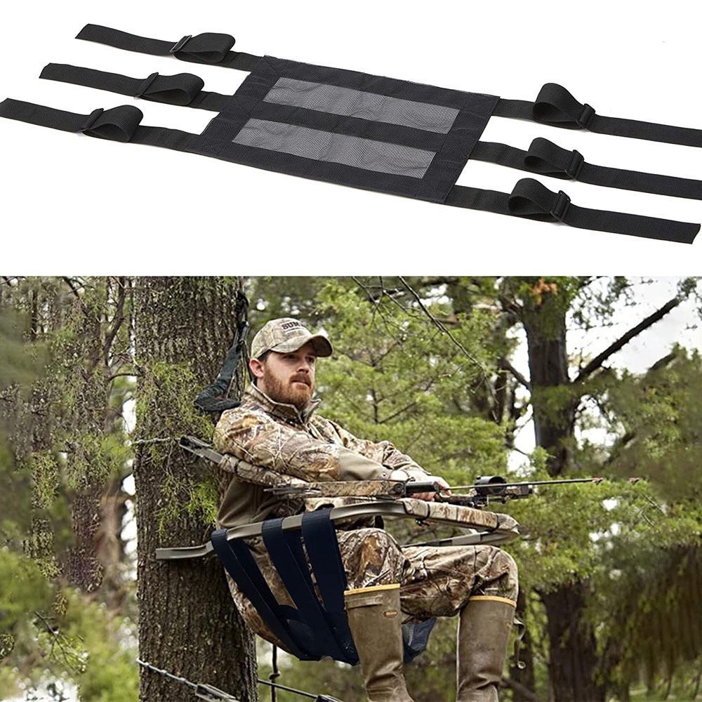 Universal Fitting Tree Stand Seat Replacement Adjustable for Ladder Stand Seat=/