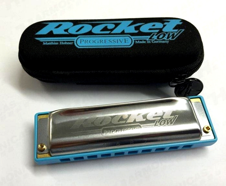 Hohner Rocket LOW TUNED! w/CASE - Key Choice - German Made