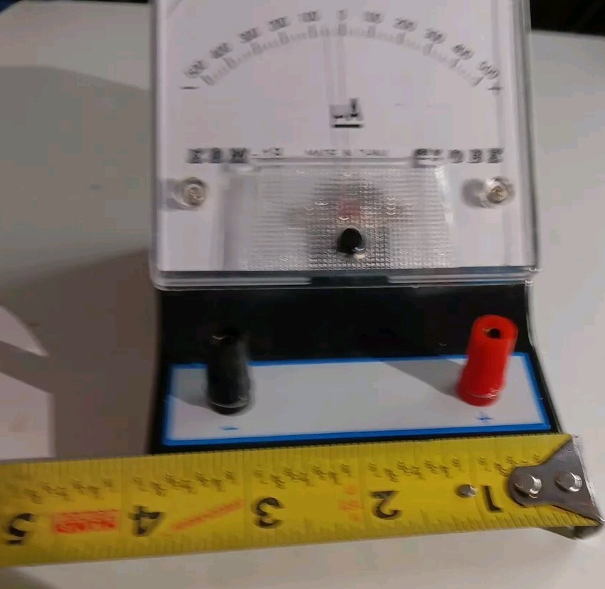 Arbor Scientific Galvanometer +/- 500 microamps