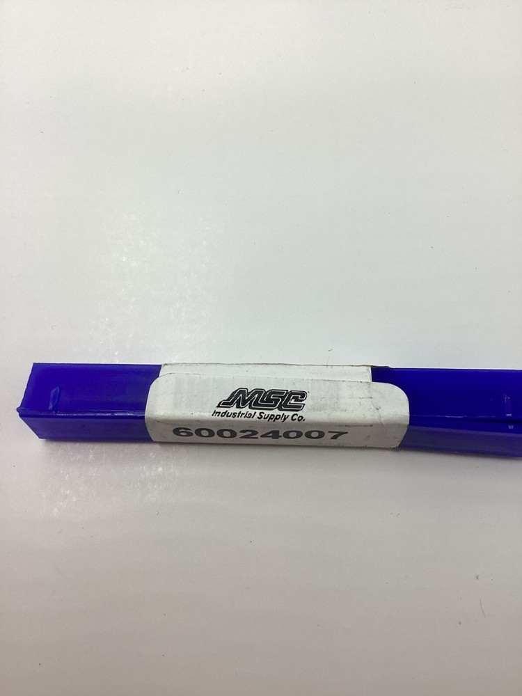 MSC Straight Flute Thread Mill Internal 3FL 1/4" Shank Solid Carbide 60024007