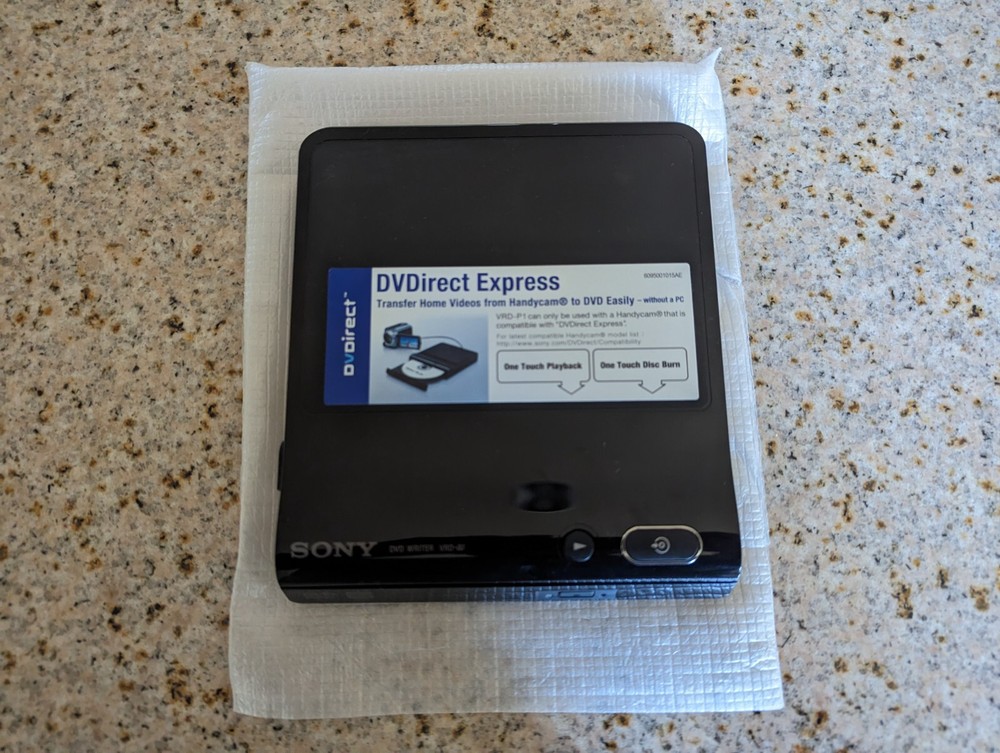 Sony VRD-P1 DVDirect Express Multi-Function DVD Writer for Sony Camcorders