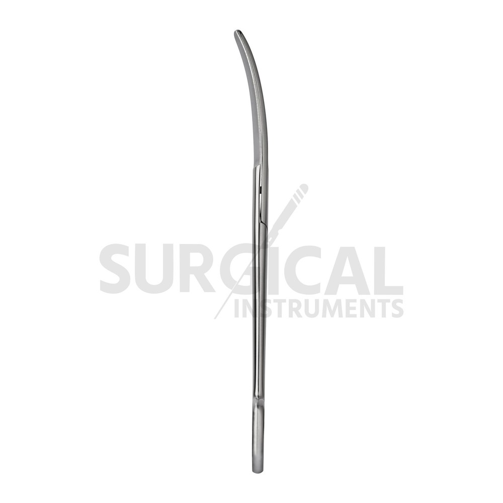 4.5" Operating Scissors Blunt / Blunt Curved Surgical Instruments German Grade