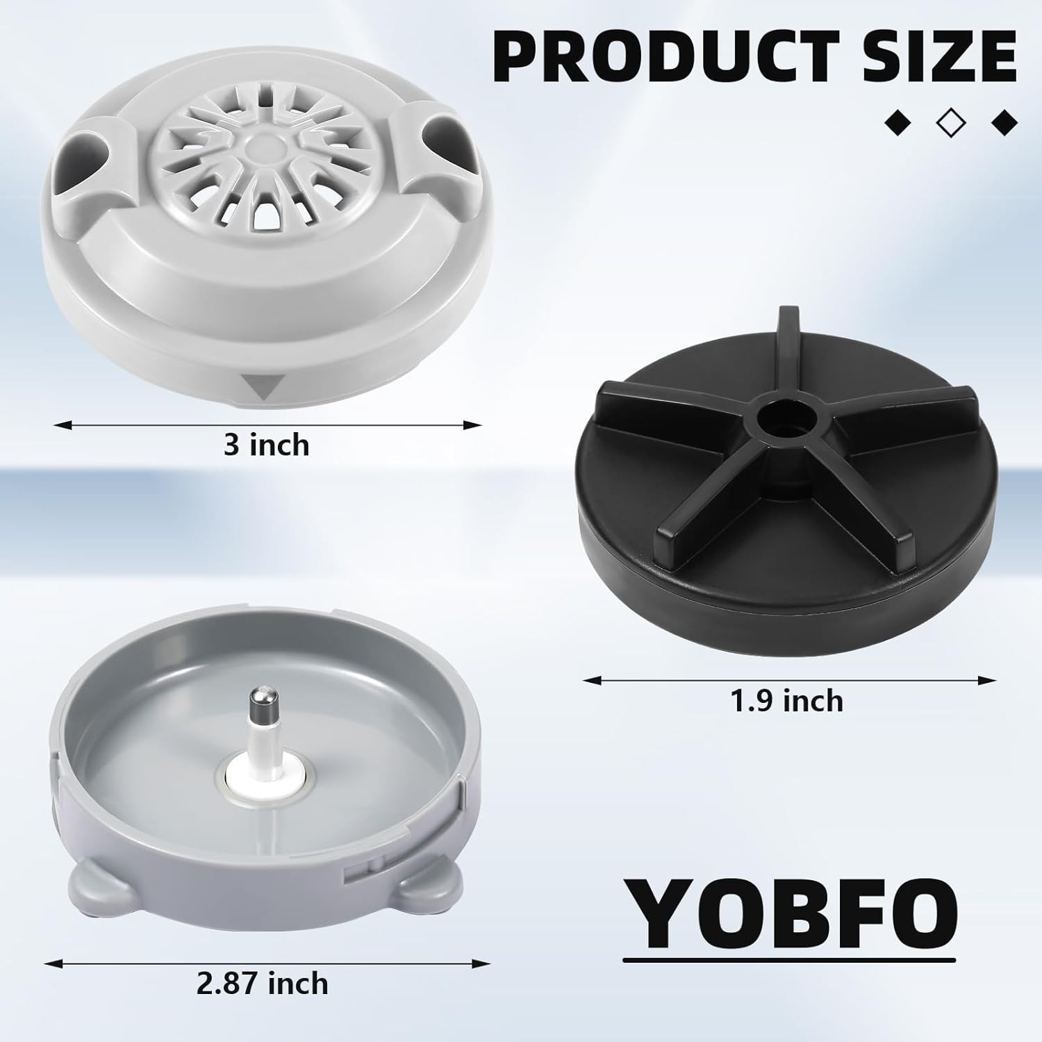 BF-004 Pipeless Magnetic Jet Head Motor,Universal Fit for LURACO Jet Motor Pedic