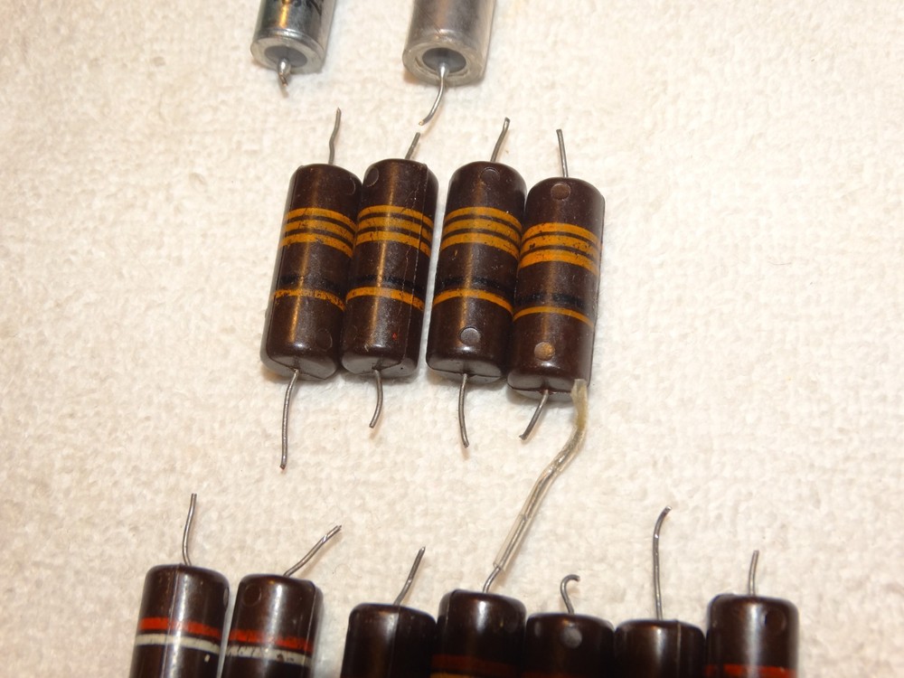 15 - Sprague Bumble Bee & Sangamo Capacitor Pulls *Vintage* #6