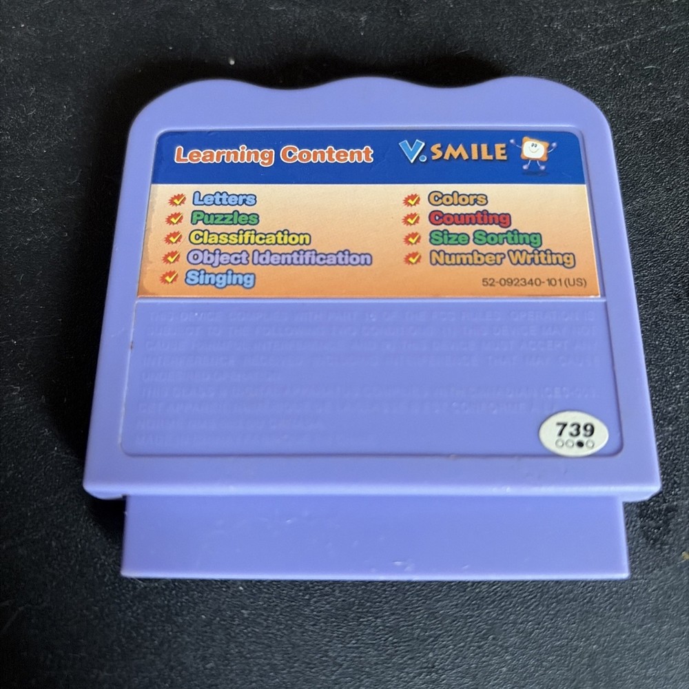 Thomas and Friends: Engines Working Together Vtech V.smile Game UNTESTED