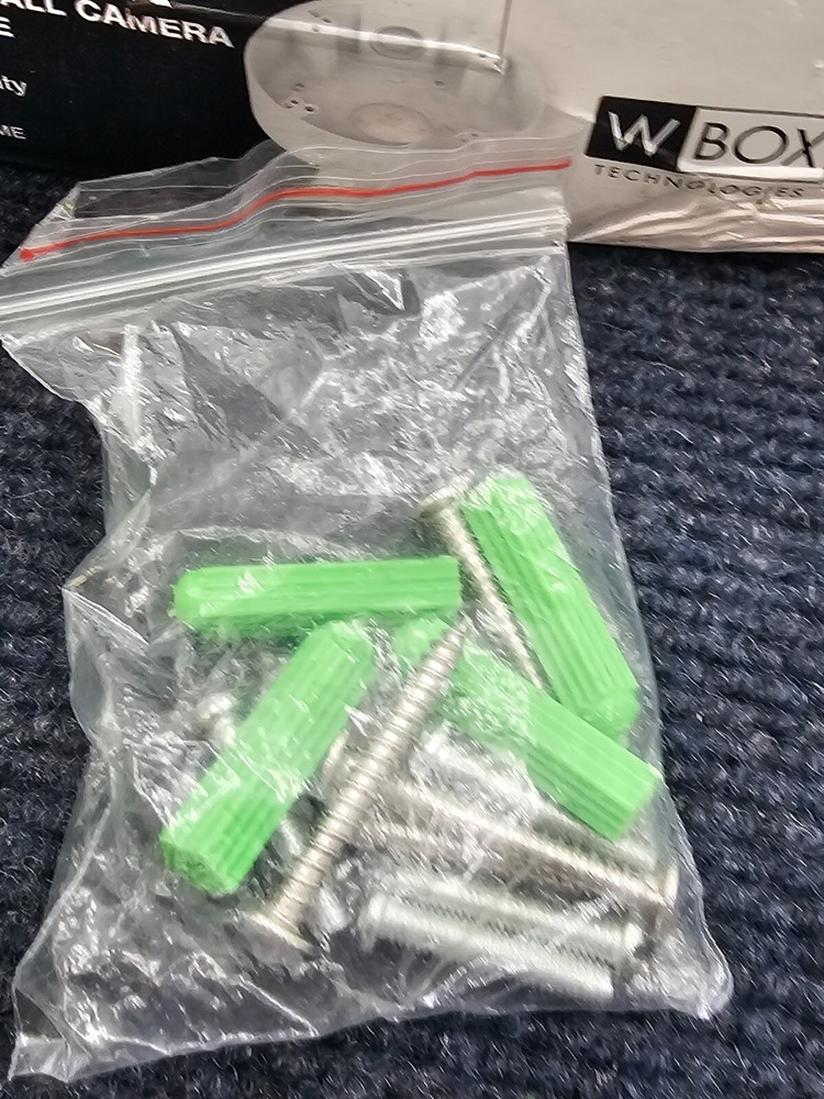 (QTY 3) W Box 0E-BBOXLDOME Large Eyeball Camera Back Box