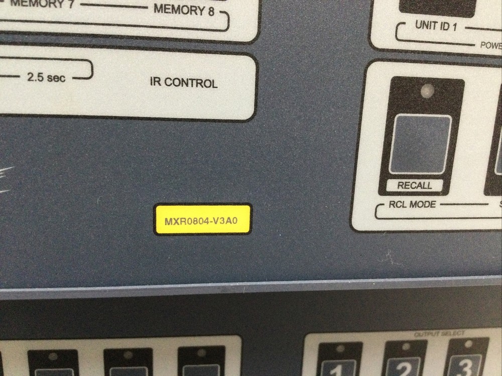 Altinex Switcher MAX Series MXV0804-V3ao Max Series
