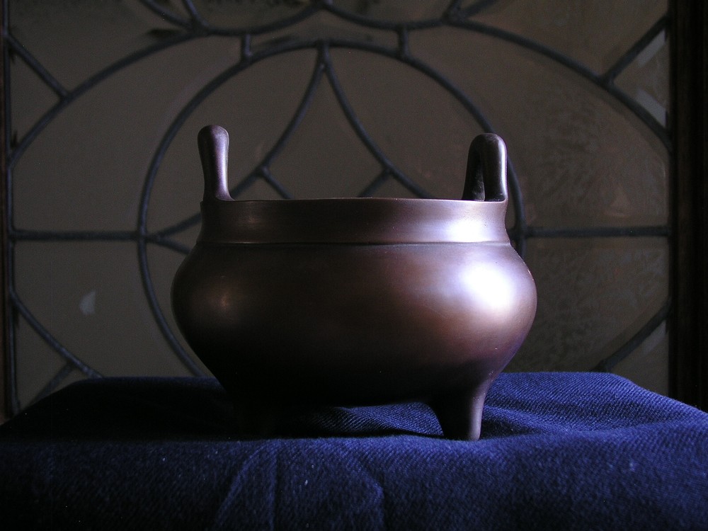 Chinese Bronze Incense Burner ( 23 )