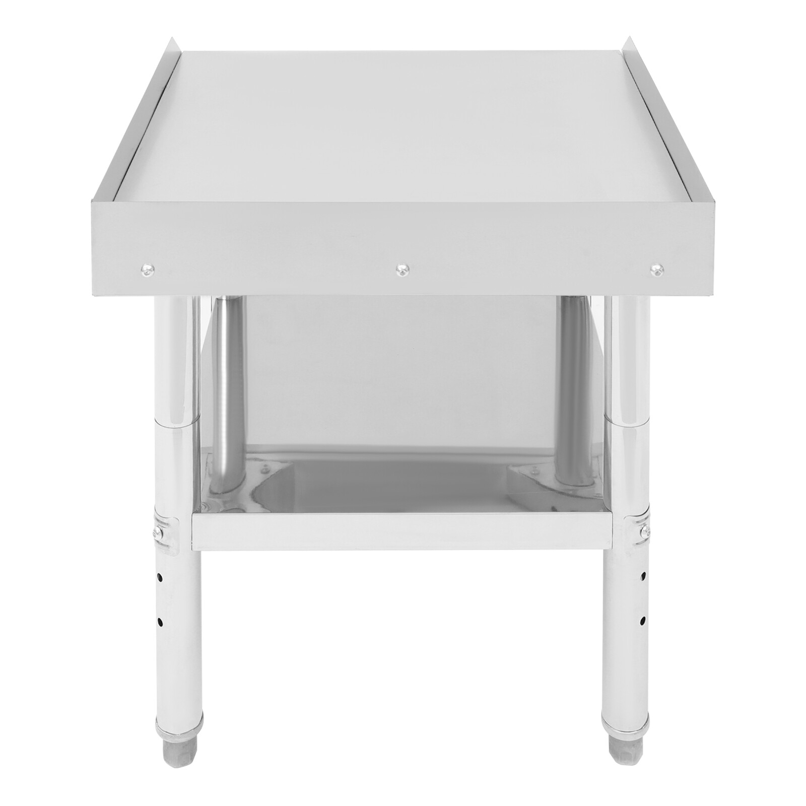 24" x 24" Stainless Steel Kitchen Work Table Commercial w/ Backsplash Kitchen