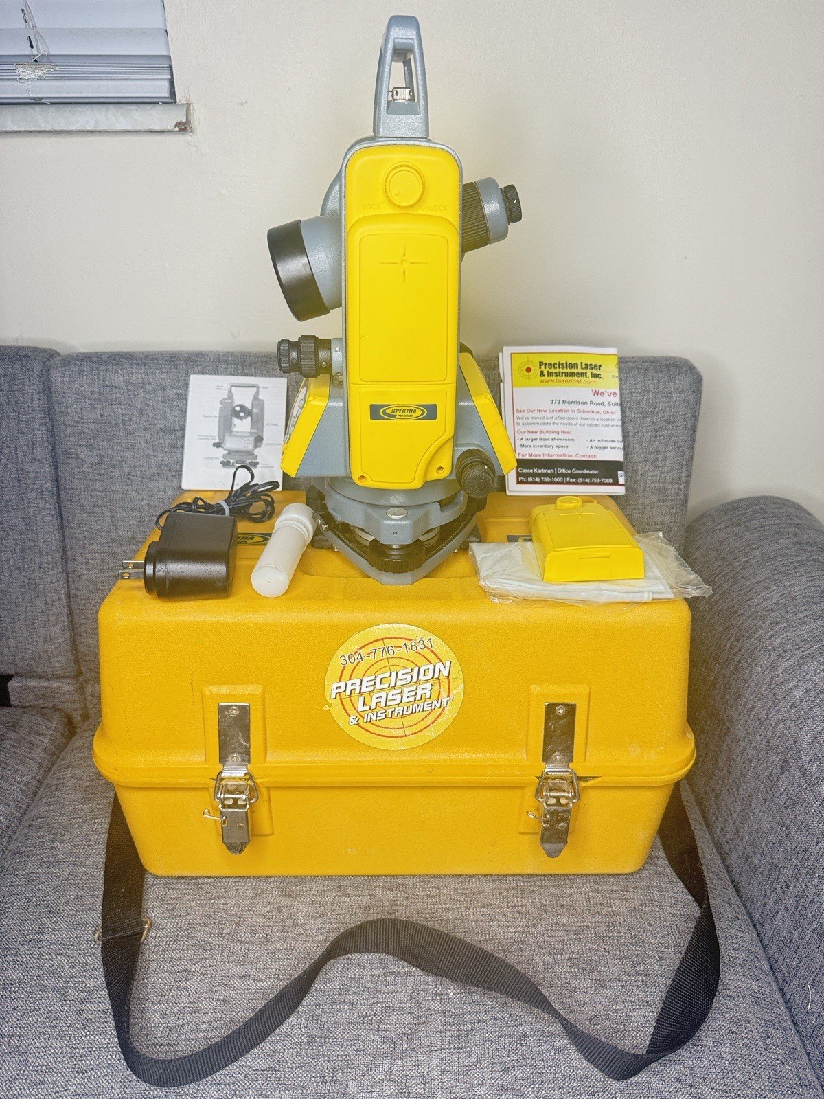 Spectra Precision DET-2 Digital Electronic Theodolite, a precision instrument