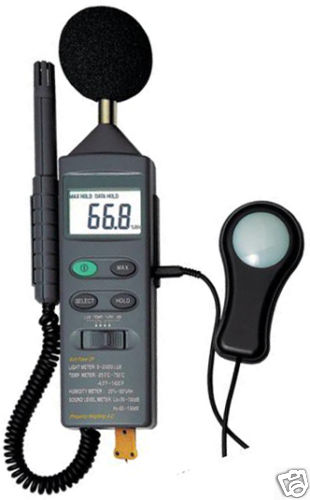 Environmental Temperature Humidity Light Sound meter