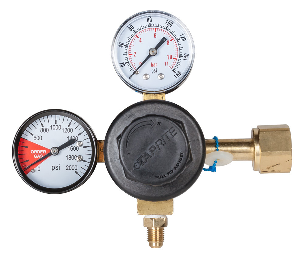 Taprite CO2 REGULATOR DUAL GAUGE