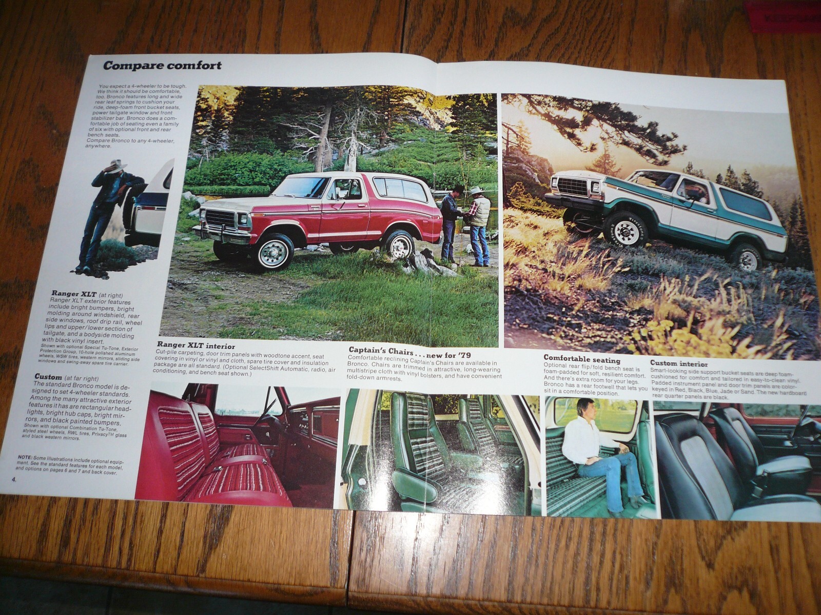 1979 Ford Bronco Sales Brochure - Vintage