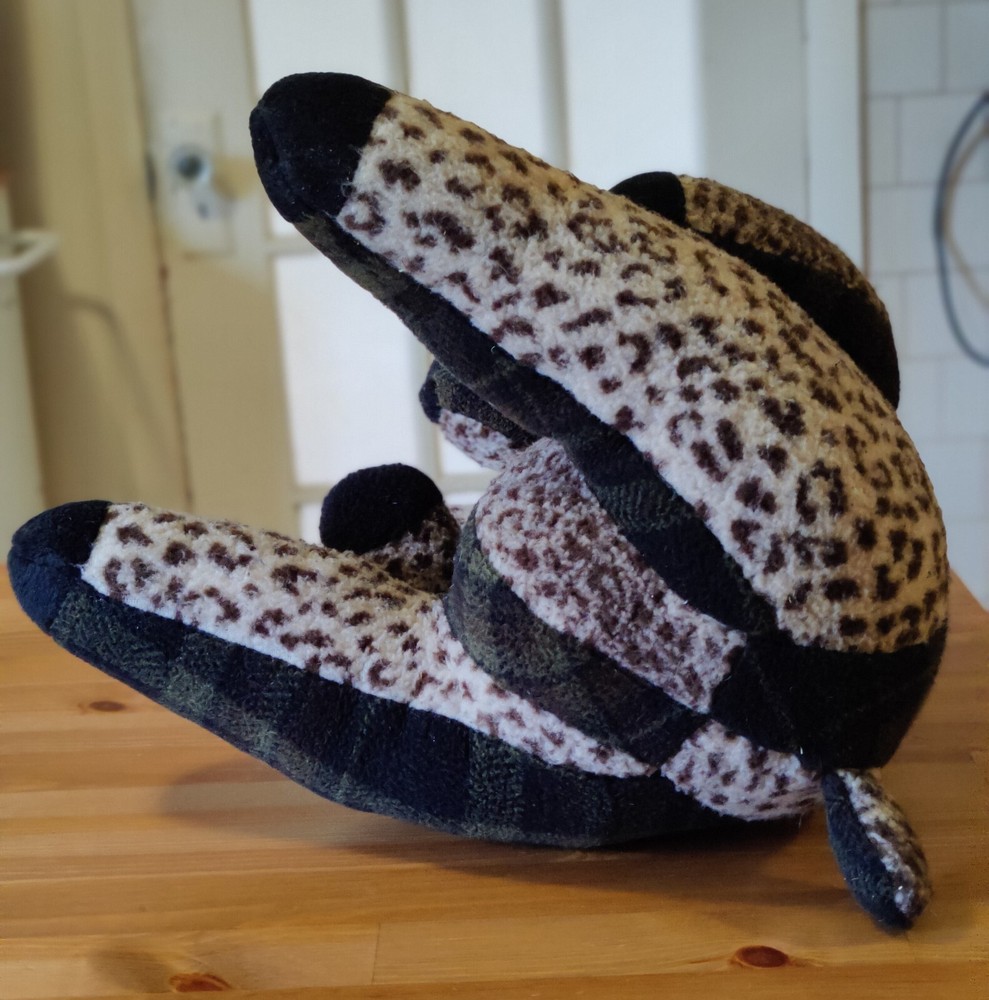 Vintage Patchworks Creations By Maine Patchworks Moose Plush.