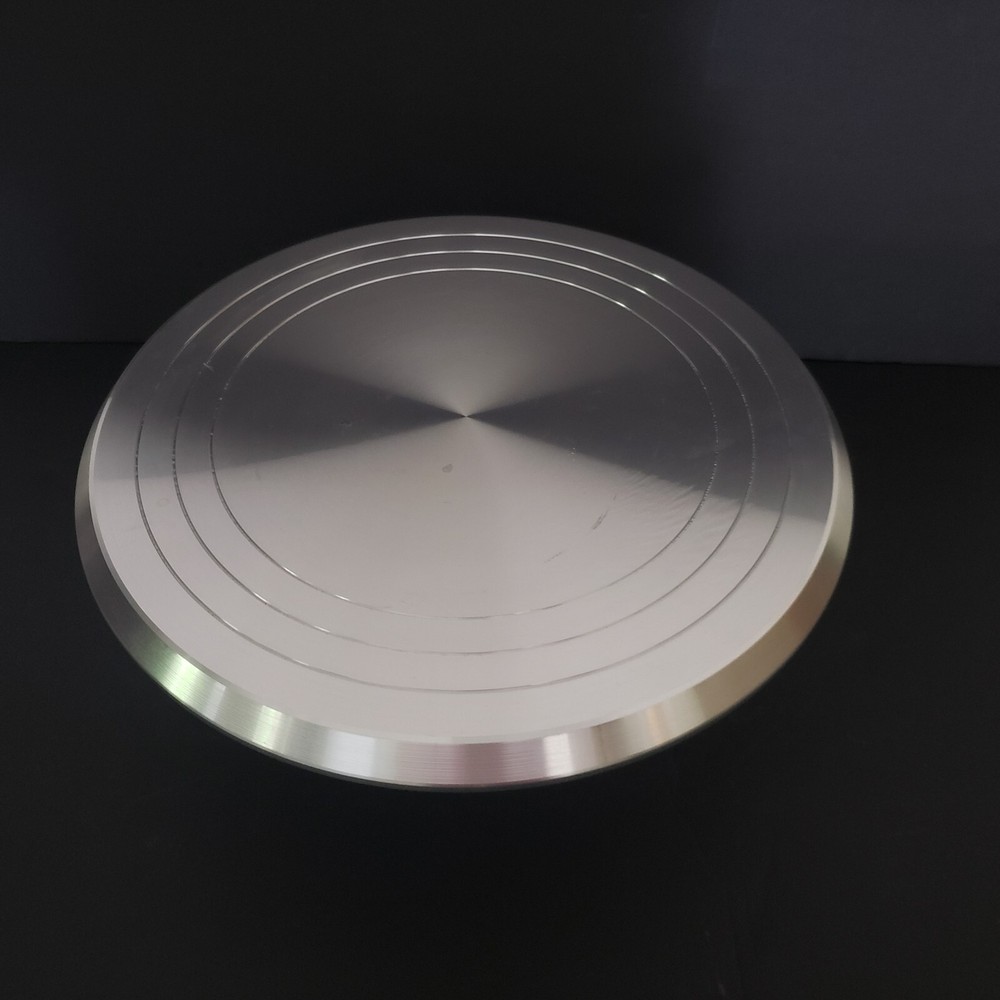 Rotating Professional Stainless Cake And/Or Cupcakes Decorating Stand