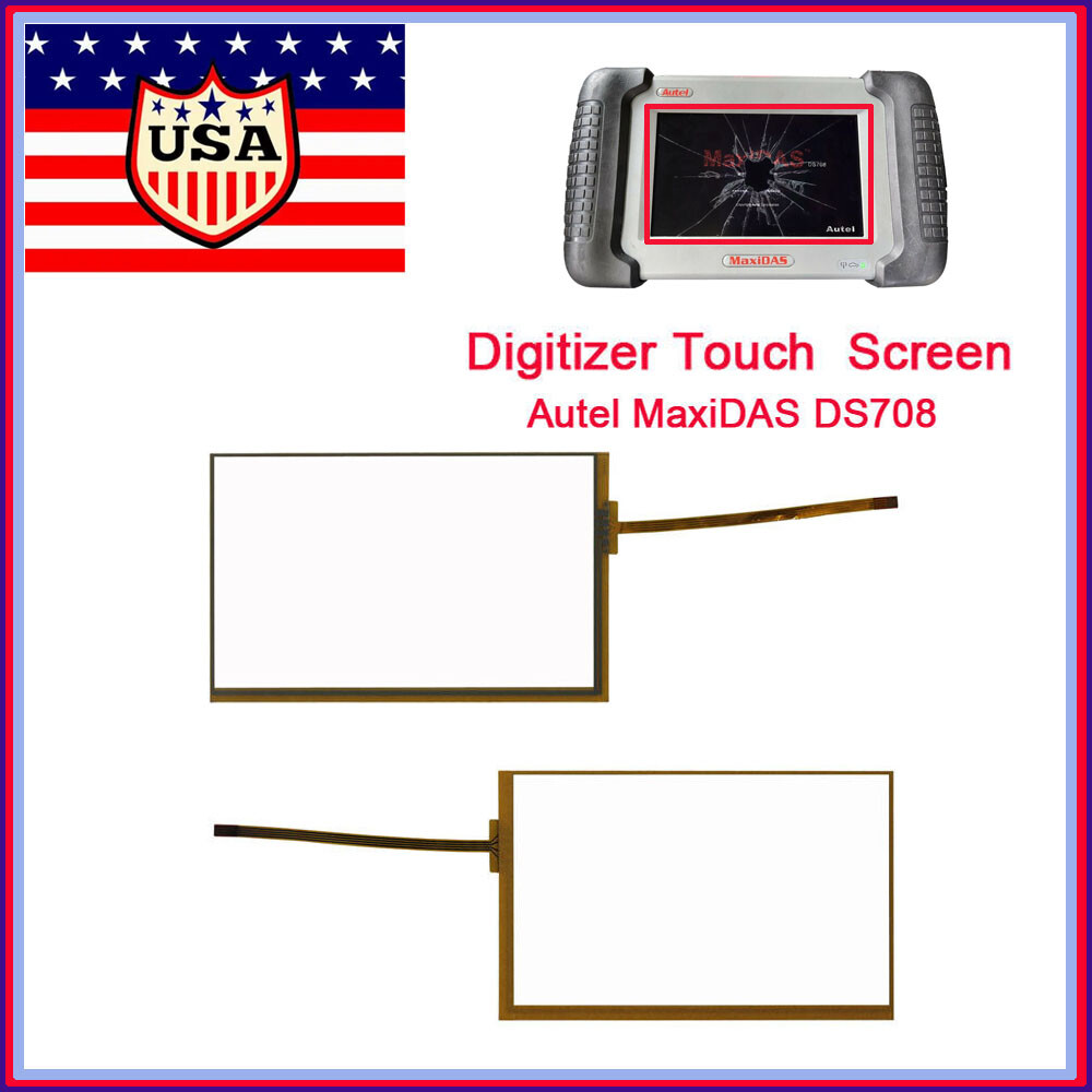 7'' Digitizer Touch LCD Display Screen Panel Replacement For Autel MaxiDAS DS708