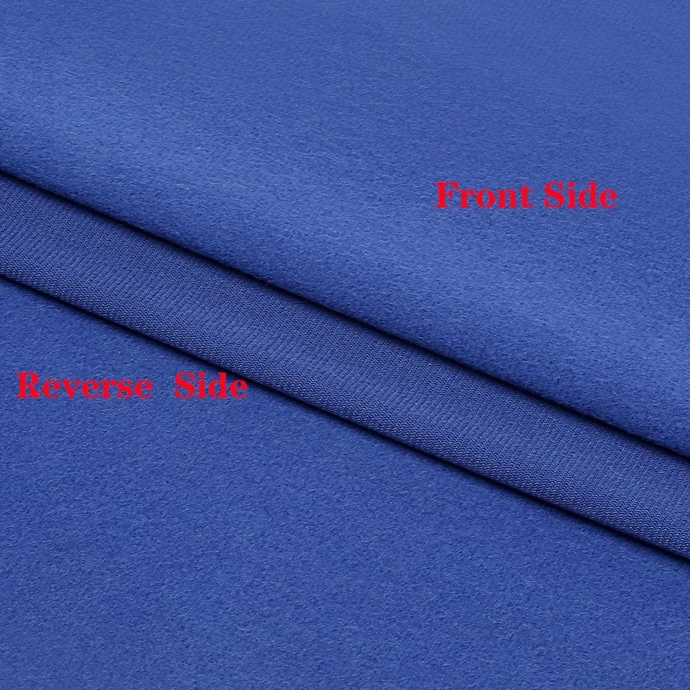 Billiard Cloth Pool Table Felt with 6 Cloth Strips for 9 Foot Table (Blue, 9ft)