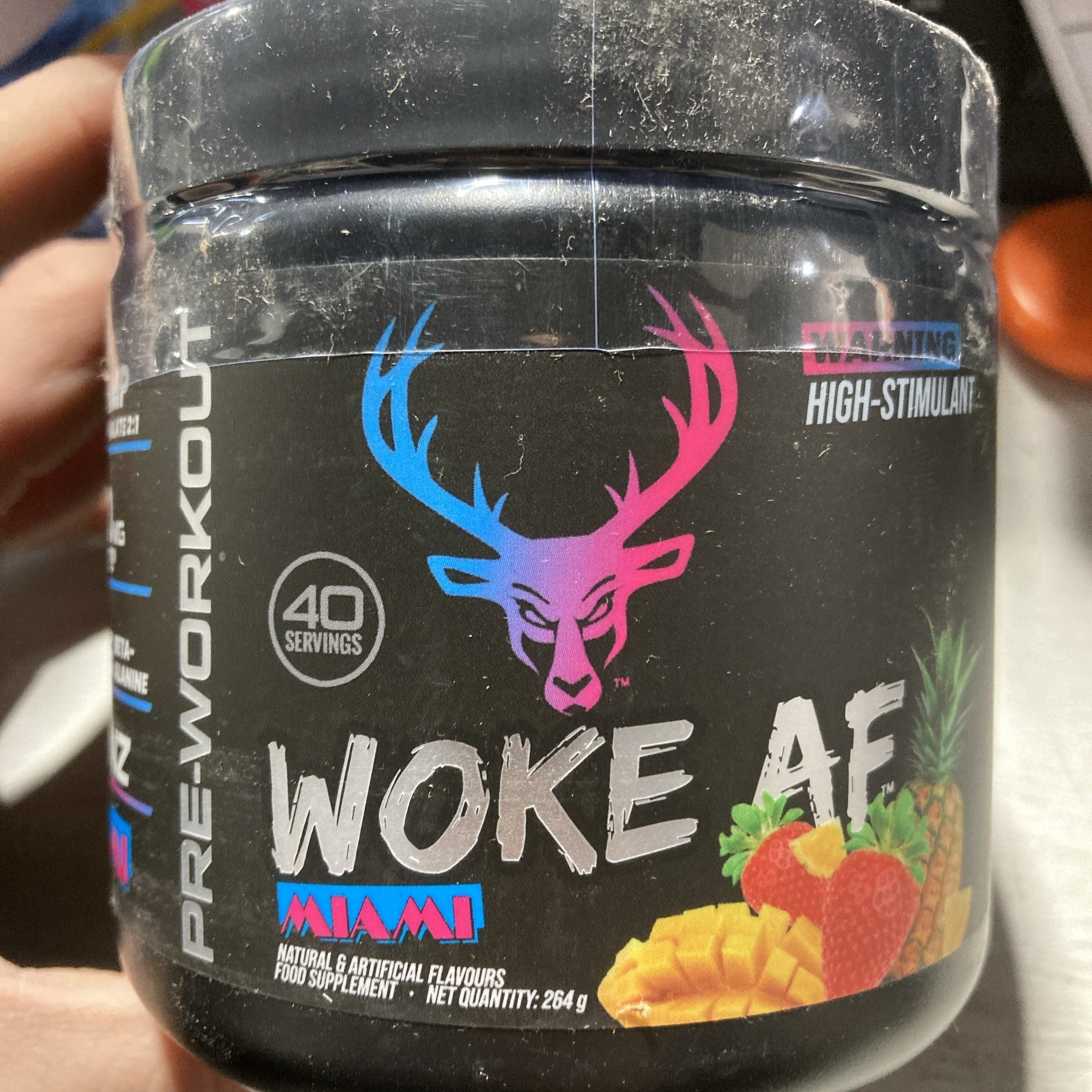 Bucked Up Woke AF Pre-Workout 40 Servings - Miami